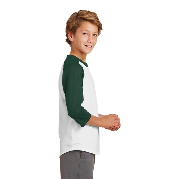 Sport-Tek Youth Colorblock Raglan Jersey. - Sport-Tek Youth Colorblock Raglan Jersey. - Image 14 of 97