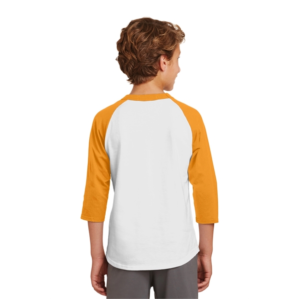 Sport-Tek Youth Colorblock Raglan Jersey. - Sport-Tek Youth Colorblock Raglan Jersey. - Image 19 of 97