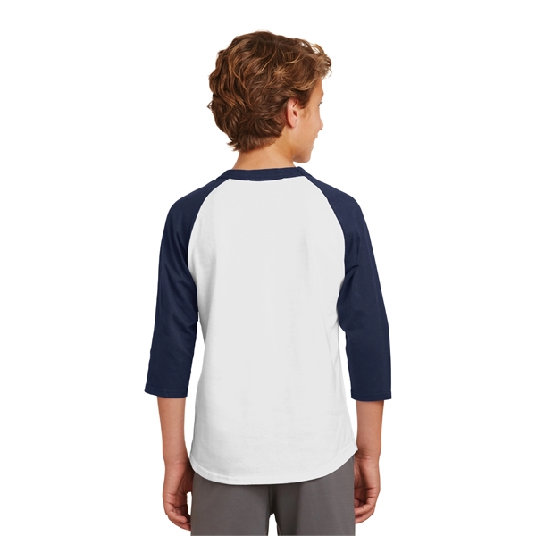 Sport-Tek Youth Colorblock Raglan Jersey. - Sport-Tek Youth Colorblock Raglan Jersey. - Image 25 of 97