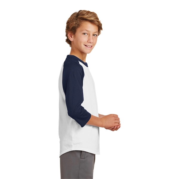 Sport-Tek Youth Colorblock Raglan Jersey. - Sport-Tek Youth Colorblock Raglan Jersey. - Image 26 of 97