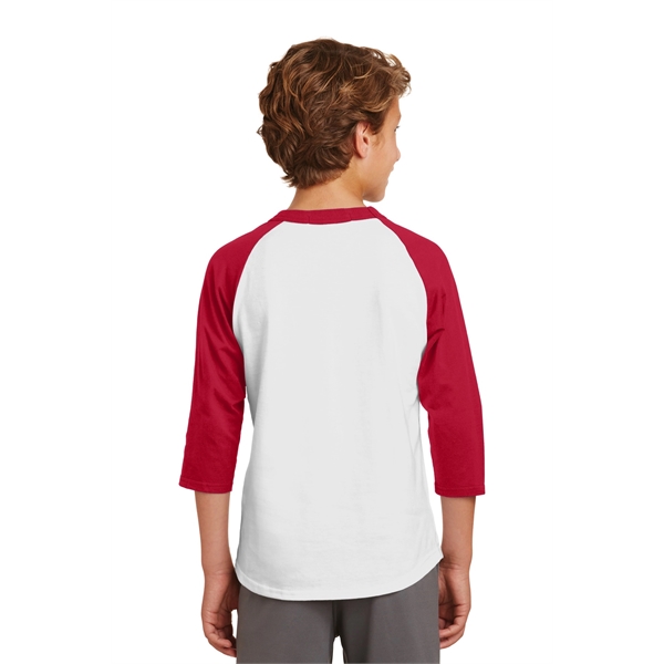 Sport-Tek Youth Colorblock Raglan Jersey. - Sport-Tek Youth Colorblock Raglan Jersey. - Image 31 of 97