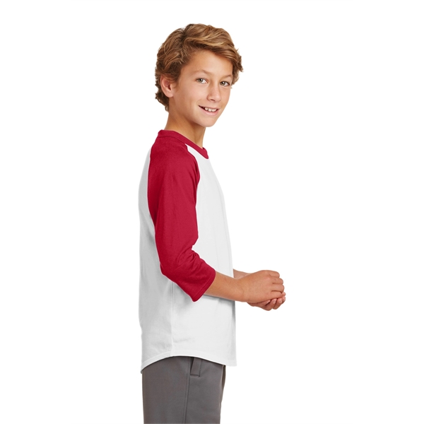 Sport-Tek Youth Colorblock Raglan Jersey. - Sport-Tek Youth Colorblock Raglan Jersey. - Image 32 of 97