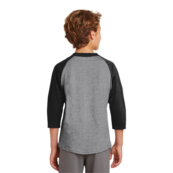 Sport-Tek Youth Colorblock Raglan Jersey. - Sport-Tek Youth Colorblock Raglan Jersey. - Image 42 of 97