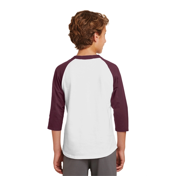 Sport-Tek Youth Colorblock Raglan Jersey. - Sport-Tek Youth Colorblock Raglan Jersey. - Image 52 of 97