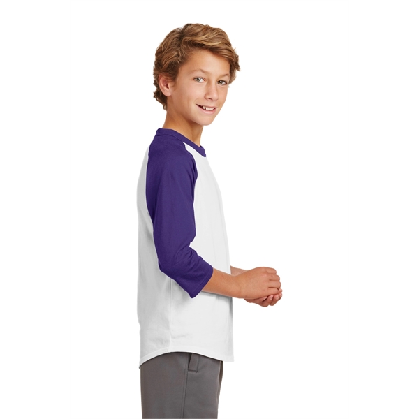 Sport-Tek Youth Colorblock Raglan Jersey. - Sport-Tek Youth Colorblock Raglan Jersey. - Image 57 of 97