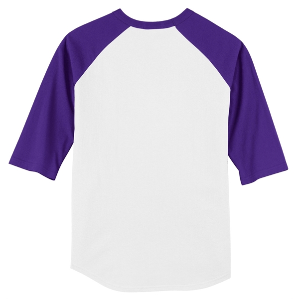 Sport-Tek Youth Colorblock Raglan Jersey. - Sport-Tek Youth Colorblock Raglan Jersey. - Image 59 of 97