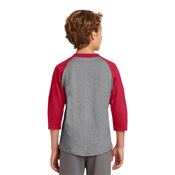 Sport-Tek Youth Colorblock Raglan Jersey. - Sport-Tek Youth Colorblock Raglan Jersey. - Image 60 of 97