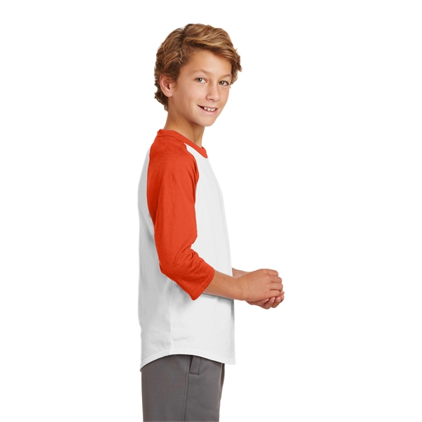 Sport-Tek Youth Colorblock Raglan Jersey. - Sport-Tek Youth Colorblock Raglan Jersey. - Image 67 of 97