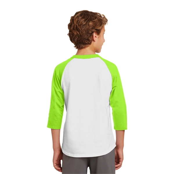 Sport-Tek Youth Colorblock Raglan Jersey. - Sport-Tek Youth Colorblock Raglan Jersey. - Image 78 of 97