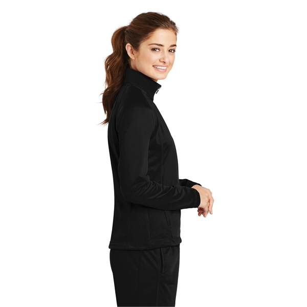 Sport-Tek Women's Tricot Track Jacket. - Sport-Tek Women's Tricot Track Jacket. - Image 2 of 24