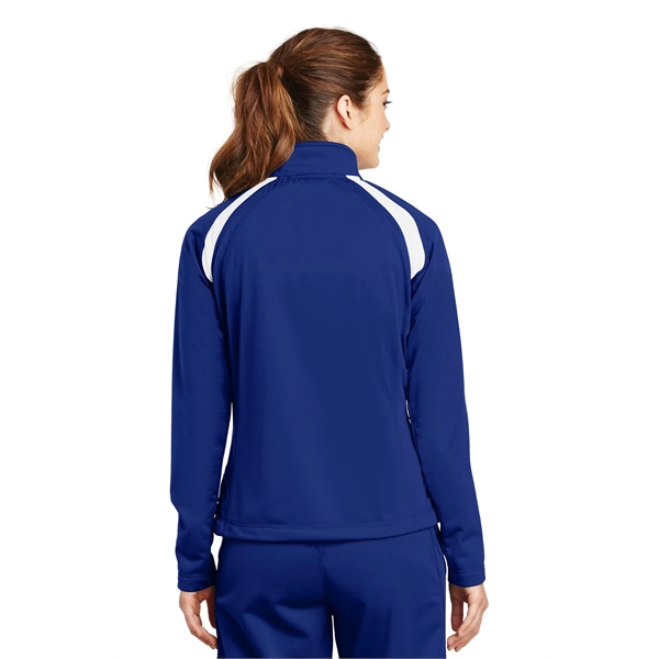 Sport-Tek Women's Tricot Track Jacket. - Sport-Tek Women's Tricot Track Jacket. - Image 5 of 24