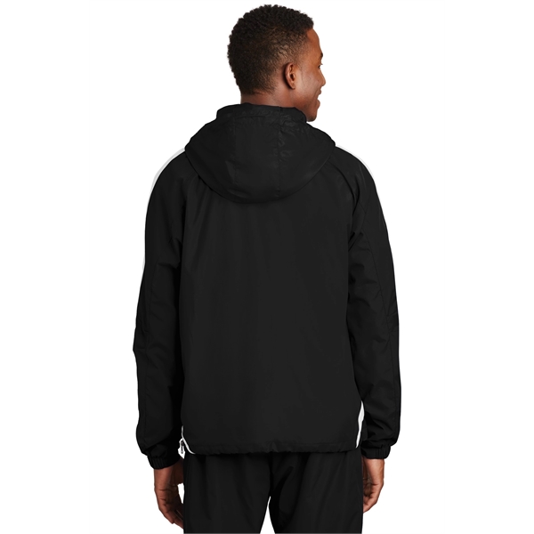 Sport-Tek Colorblock Raglan Anorak. - Sport-Tek Colorblock Raglan Anorak. - Image 1 of 28