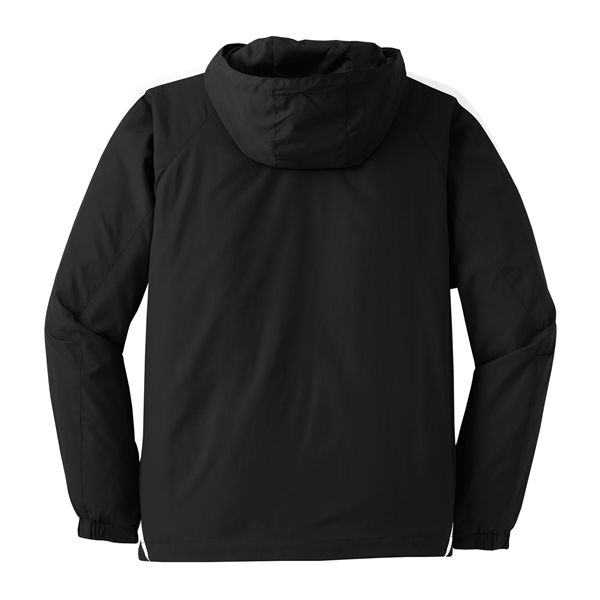 Sport-Tek Colorblock Raglan Anorak. - Sport-Tek Colorblock Raglan Anorak. - Image 4 of 28