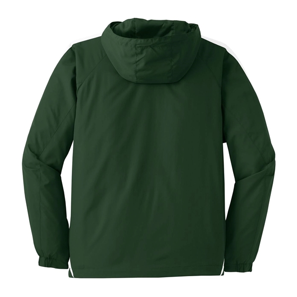 Sport-Tek Colorblock Raglan Anorak. - Sport-Tek Colorblock Raglan Anorak. - Image 7 of 28