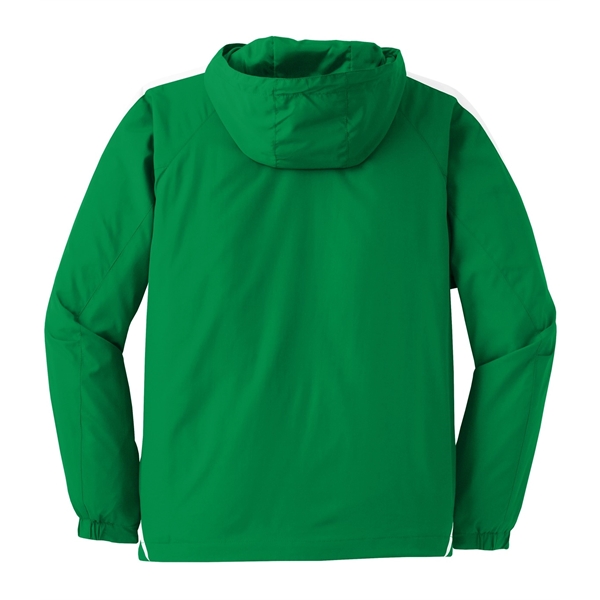 Sport-Tek Colorblock Raglan Anorak. - Sport-Tek Colorblock Raglan Anorak. - Image 10 of 28