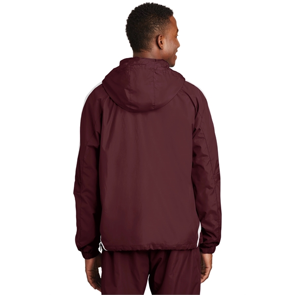 Sport-Tek Colorblock Raglan Anorak. - Sport-Tek Colorblock Raglan Anorak. - Image 11 of 28