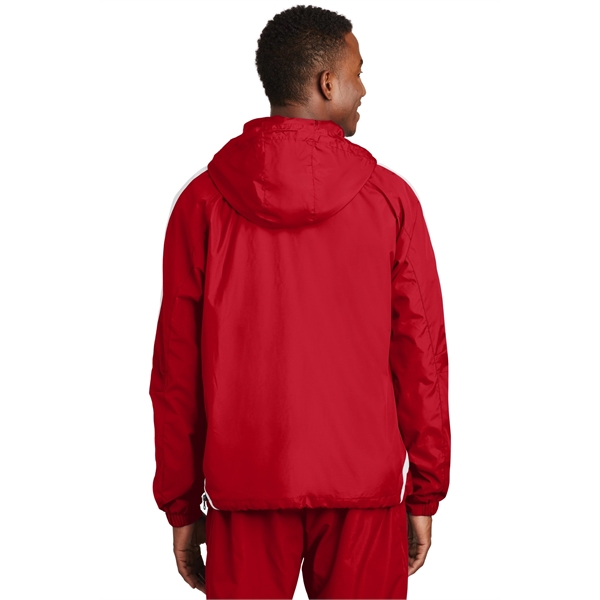 Sport-Tek Colorblock Raglan Anorak. - Sport-Tek Colorblock Raglan Anorak. - Image 20 of 28