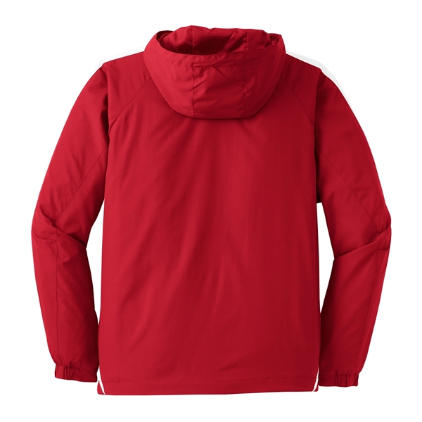 Sport-Tek Colorblock Raglan Anorak. - Sport-Tek Colorblock Raglan Anorak. - Image 22 of 28