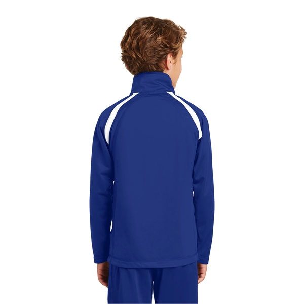 Sport-Tek Youth Tricot Track Jacket. - Sport-Tek Youth Tricot Track Jacket. - Image 1 of 20