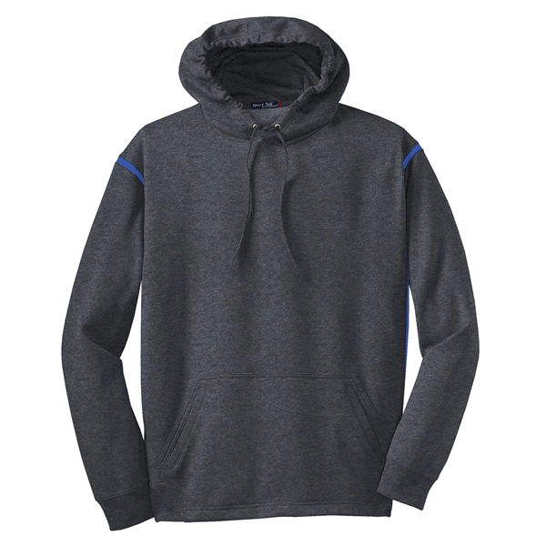 Sport-Tek Tech Fleece Colorblock Hooded Sweatshirt. - Sport-Tek Tech Fleece Colorblock Hooded Sweatshirt. - Image 18 of 34