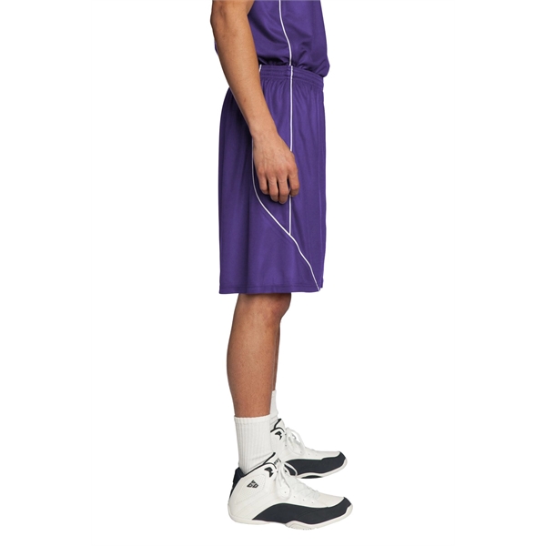 Sport-Tek PosiCharge Mesh Reversible Spliced Short. - Sport-Tek PosiCharge Mesh Reversible Spliced Short. - Image 21 of 31