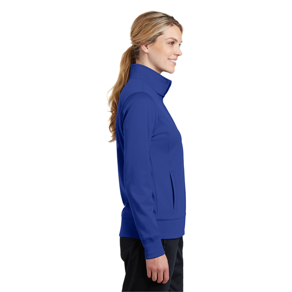 Sport-Tek Women's Sport-Wick Fleece Full-Zip Jacket. - Sport-Tek Women's Sport-Wick Fleece Full-Zip Jacket. - Image 12 of 56