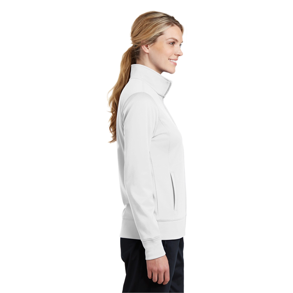 Sport-Tek Women's Sport-Wick Fleece Full-Zip Jacket. - Sport-Tek Women's Sport-Wick Fleece Full-Zip Jacket. - Image 20 of 56