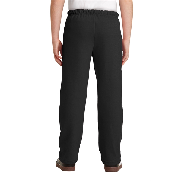 Gildan Youth Heavy Blend Open Bottom Sweatpant. - Gildan Youth Heavy Blend Open Bottom Sweatpant. - Image 2 of 15
