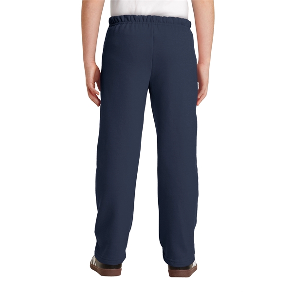 Gildan Youth Heavy Blend Open Bottom Sweatpant. - Gildan Youth Heavy Blend Open Bottom Sweatpant. - Image 8 of 15