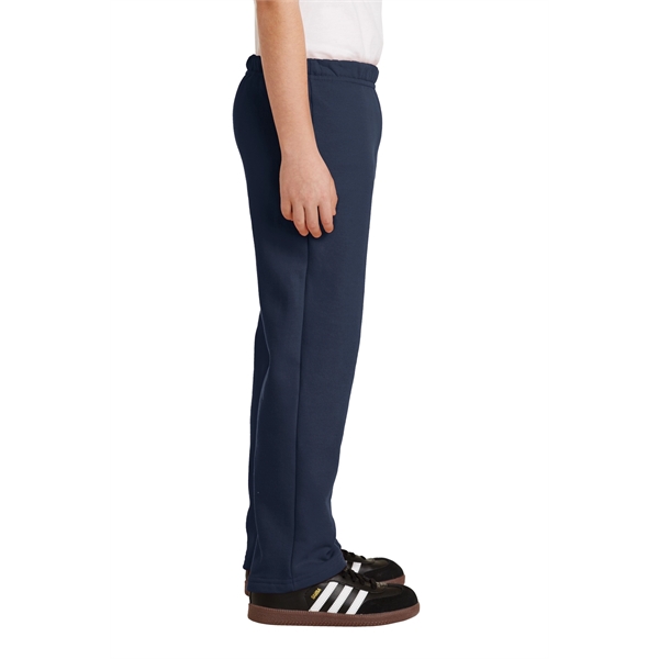 Gildan Youth Heavy Blend Open Bottom Sweatpant. - Gildan Youth Heavy Blend Open Bottom Sweatpant. - Image 9 of 15