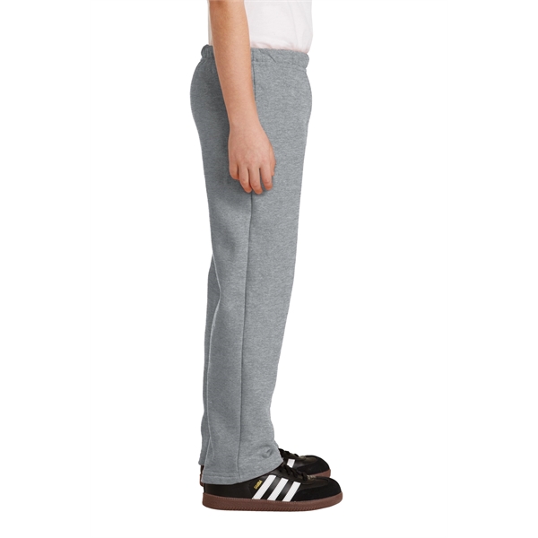 Gildan Youth Heavy Blend Open Bottom Sweatpant. - Gildan Youth Heavy Blend Open Bottom Sweatpant. - Image 13 of 15