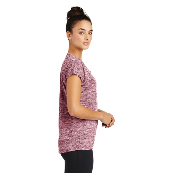 Sport-Tek Women's PosiCharge Electric Heather Sporty Tee. - Sport-Tek Women's PosiCharge Electric Heather Sporty Tee. - Image 28 of 52