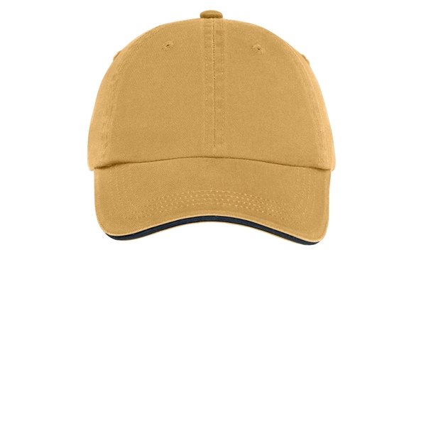 Port Authority Sandwich Bill Cap with Striped Closure. - Port Authority Sandwich Bill Cap with Striped Closure. - Image 1 of 55