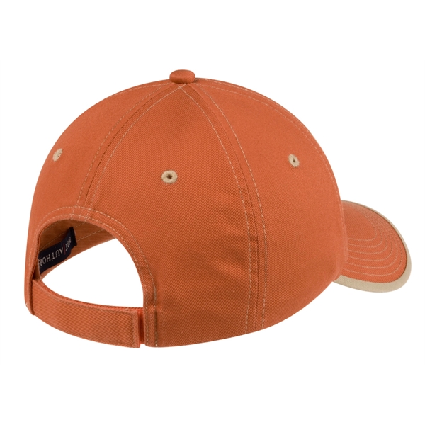 Port Authority Vintage Washed Contrast Stitch Cap. - Port Authority Vintage Washed Contrast Stitch Cap. - Image 12 of 19