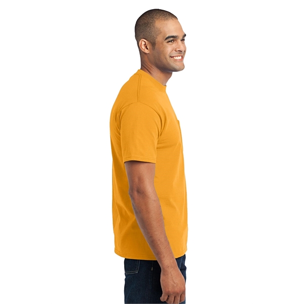 Port & Company - Core Blend Pocket Tee. - Port & Company - Core Blend Pocket Tee. - Image 14 of 95