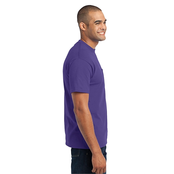 Port & Company - Core Blend Pocket Tee. - Port & Company - Core Blend Pocket Tee. - Image 88 of 95