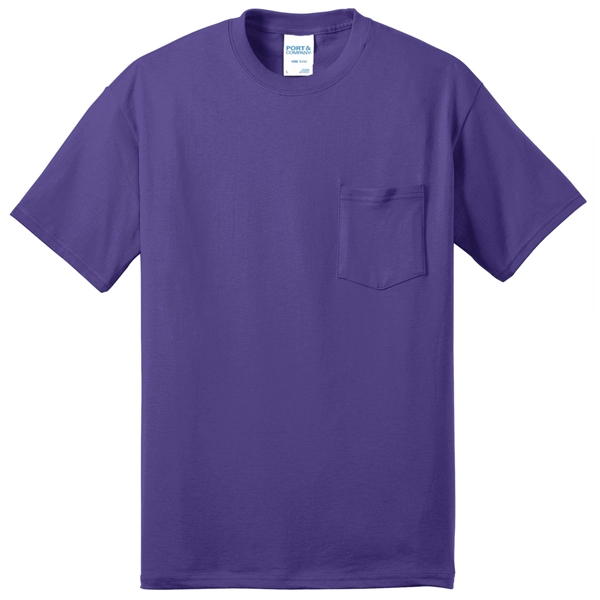 Port & Company - Core Blend Pocket Tee. - Port & Company - Core Blend Pocket Tee. - Image 90 of 95