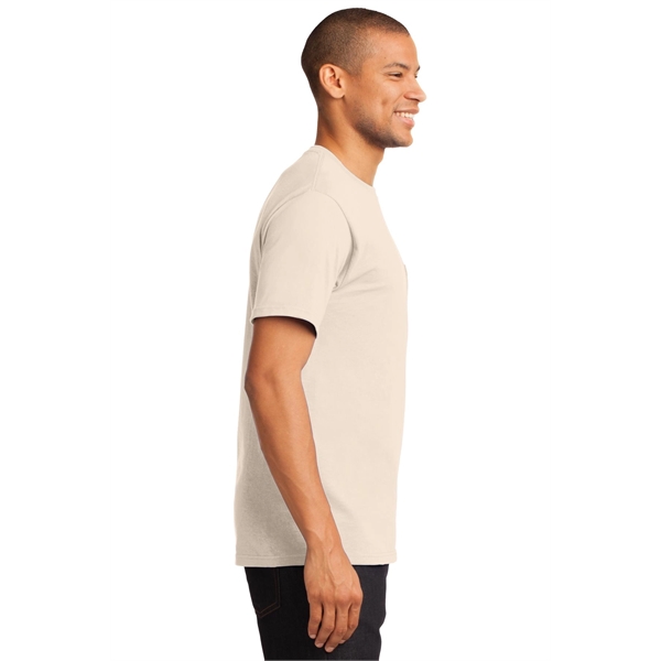 Port & Company - Tall Essential Pocket Tee. - Port & Company - Tall Essential Pocket Tee. - Image 7 of 131