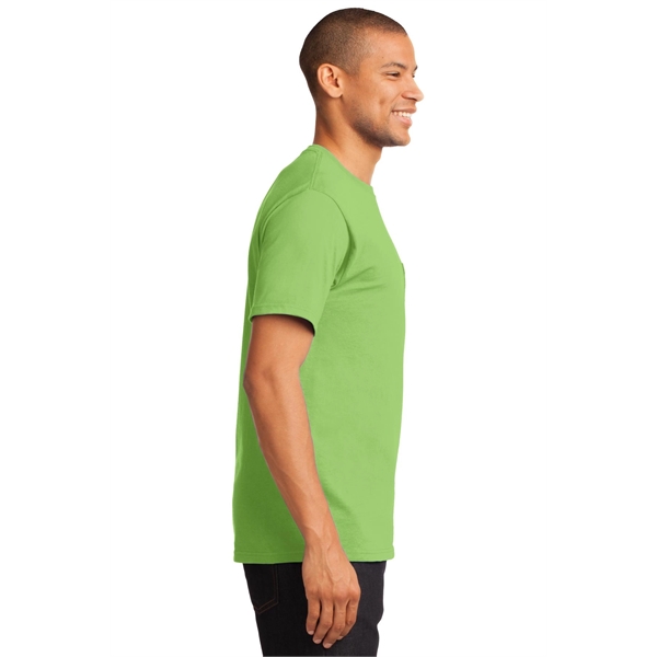 Port & Company - Tall Essential Pocket Tee. - Port & Company - Tall Essential Pocket Tee. - Image 17 of 131