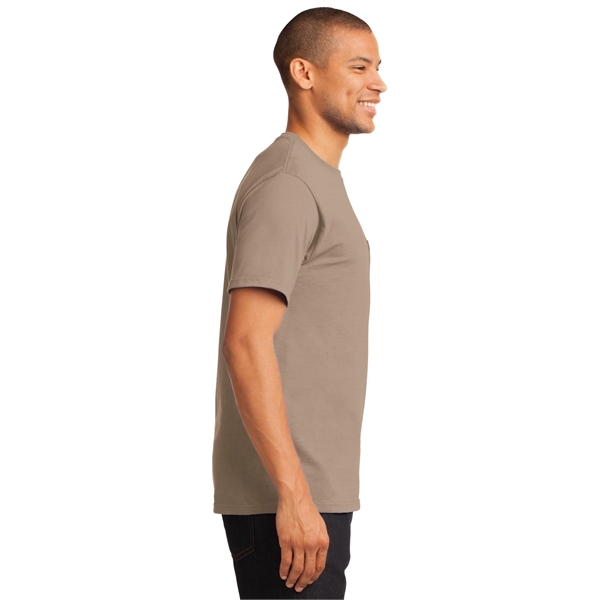 Port & Company - Tall Essential Pocket Tee. - Port & Company - Tall Essential Pocket Tee. - Image 20 of 131