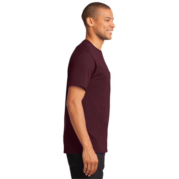 Port & Company - Tall Essential Pocket Tee. - Port & Company - Tall Essential Pocket Tee. - Image 23 of 131