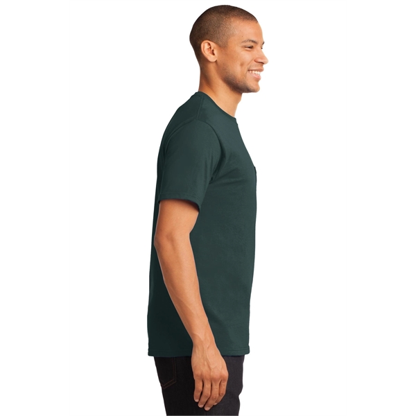 Port & Company - Tall Essential Pocket Tee. - Port & Company - Tall Essential Pocket Tee. - Image 31 of 131