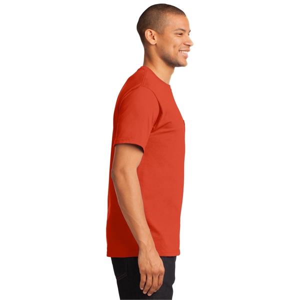 Port & Company - Tall Essential Pocket Tee. - Port & Company - Tall Essential Pocket Tee. - Image 44 of 131