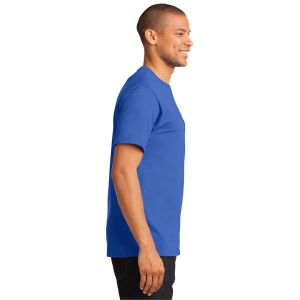 Port & Company - Tall Essential Pocket Tee. - Port & Company - Tall Essential Pocket Tee. - Image 56 of 131