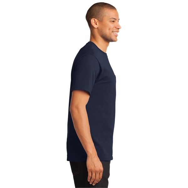 Port & Company - Tall Essential Pocket Tee. - Port & Company - Tall Essential Pocket Tee. - Image 62 of 131