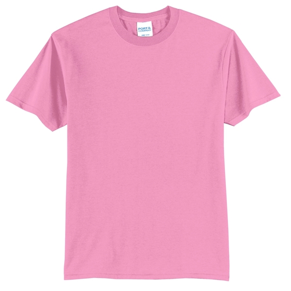 Port & Company Tall Core Blend Tee. - Port & Company Tall Core Blend Tee. - Image 11 of 115