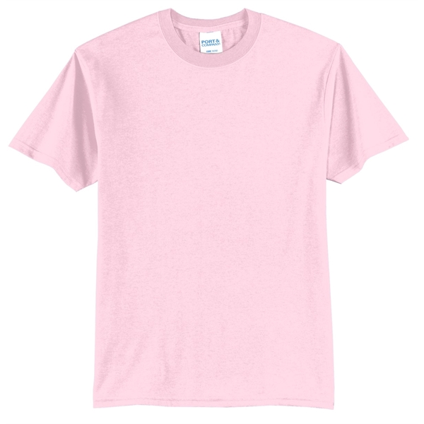 Port & Company Tall Core Blend Tee. - Port & Company Tall Core Blend Tee. - Image 18 of 115