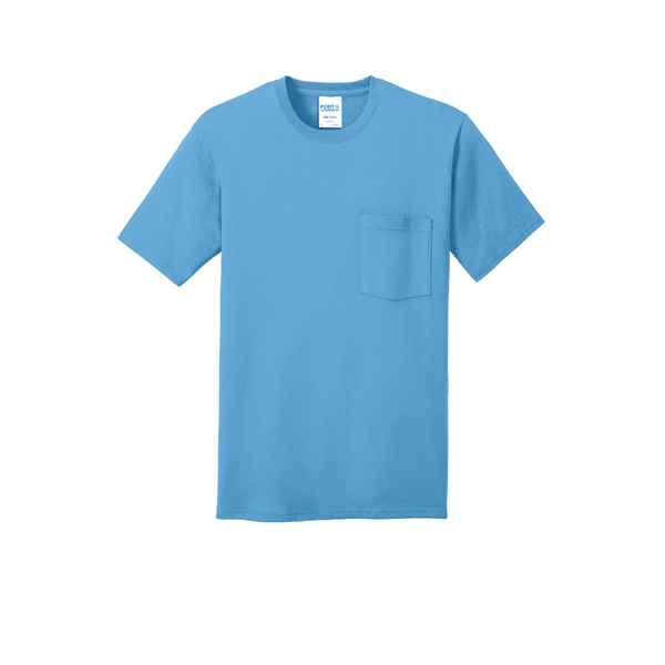 Port & Company Core Cotton Pocket Tee. - Port & Company Core Cotton Pocket Tee. - Image 2 of 95
