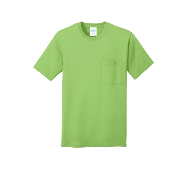 Port & Company Core Cotton Pocket Tee. - Port & Company Core Cotton Pocket Tee. - Image 42 of 95
