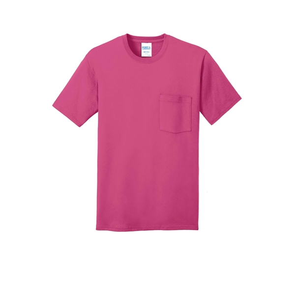 Port & Company Core Cotton Pocket Tee. - Port & Company Core Cotton Pocket Tee. - Image 75 of 95